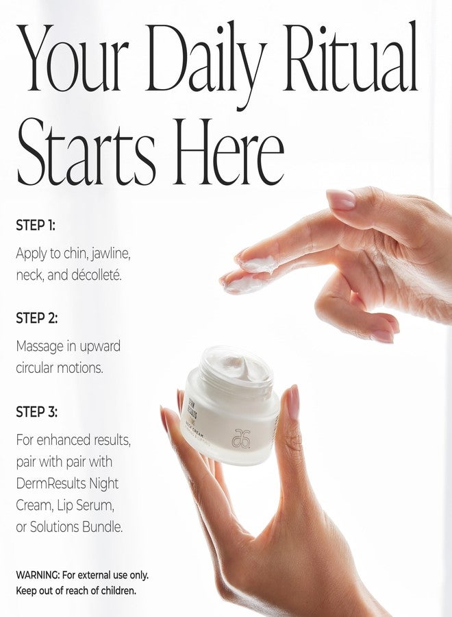 Arbonne DermResults Solutions Neck Cream – Firming Peptide Moisturizer for Neck and Décolletage with Edelweiss Stem Cell Extract and Botanical Tighteners, 1.7 oz / 50 ml, by Arbonne. - Image 4